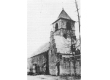 de Kluis en de kerk rond 1900.JPG