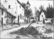 pachthof van Pit van Moer. De Kluis en de Kerk in 1917.JPG
