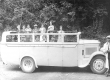 Nog een groepsfoto in een autocar